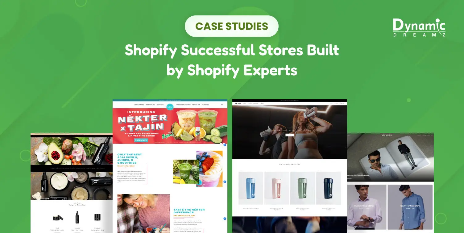 Case Studies: Shopify Successful Stores Built by Shopify Experts