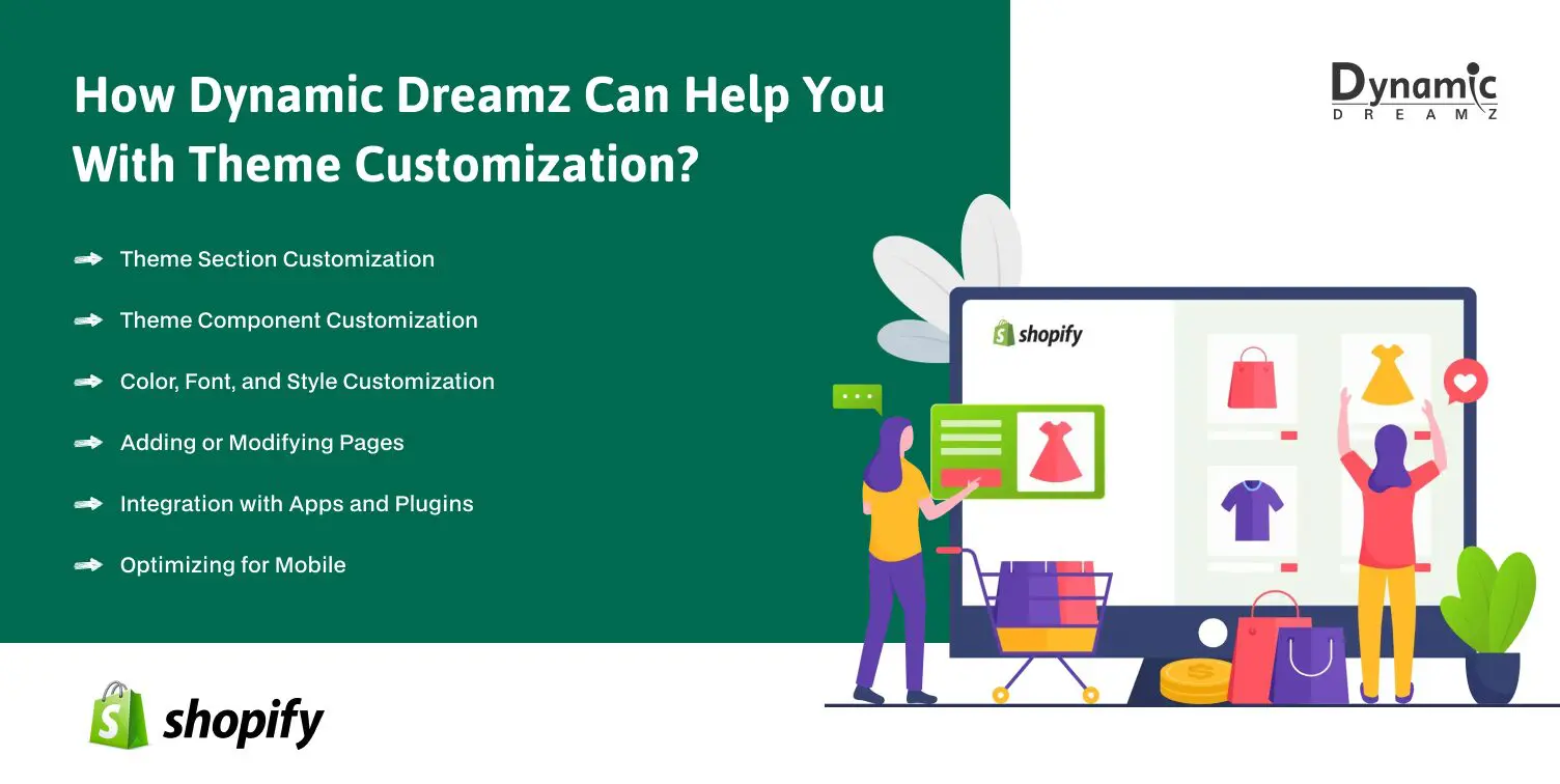 How Dynamic Dreamz Can Help You With Theme Customization? 