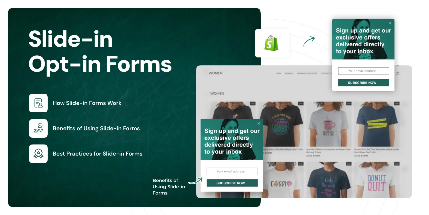 Slide-in Opt-in Forms Image