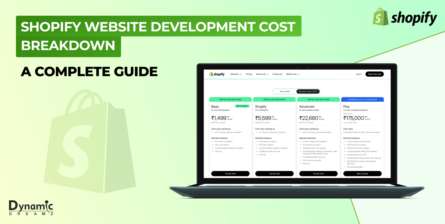 Shopify Website Development Cost Breakdown: A Complete Guide