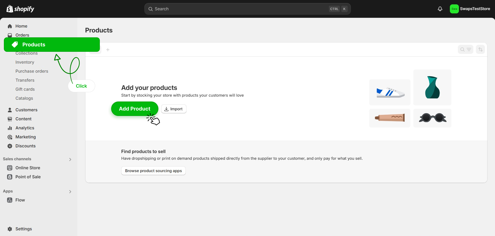 Step 3 – Adding Products to Your Shopify Store