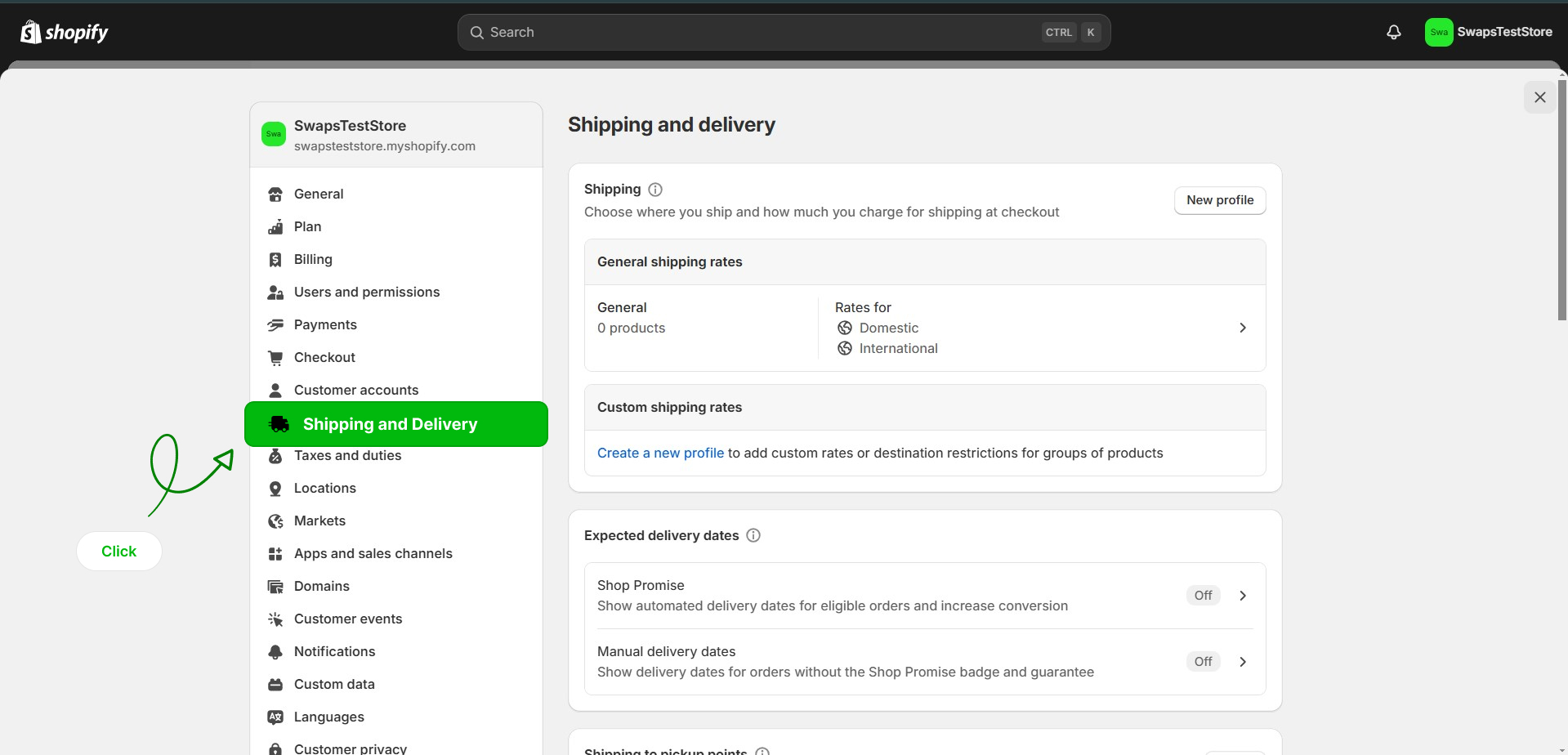 Setting Up Shipping Rates and Regions