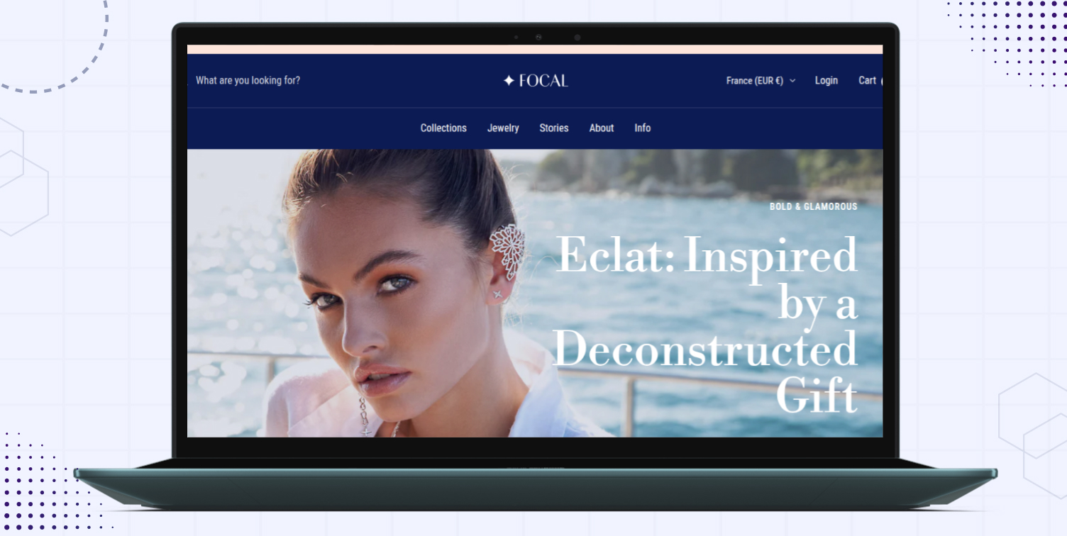 5. Sapphire (Focal Theme) – Strong Graphical Impact for Expensive Collections Image