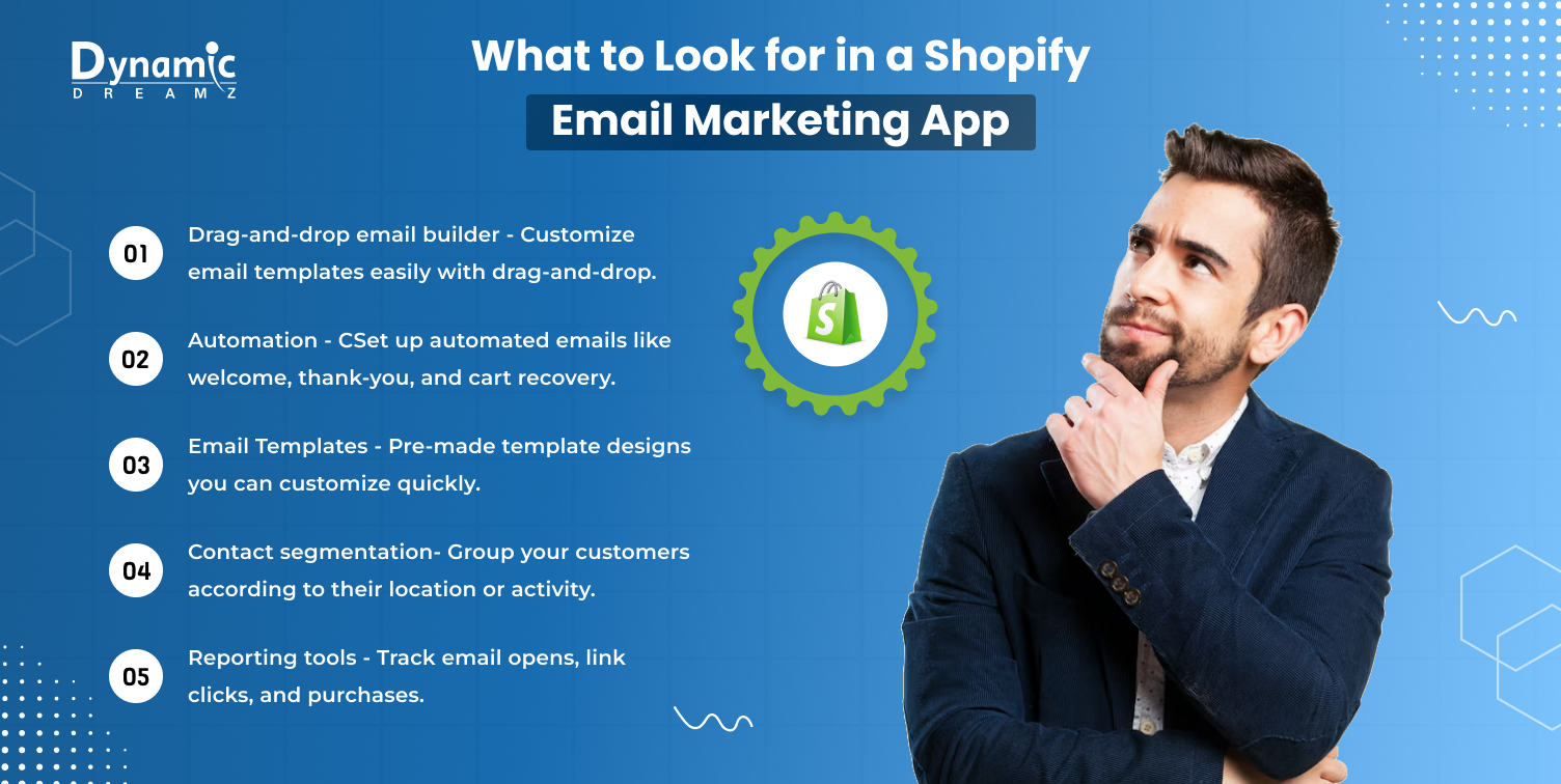 What to Look for in a Shopify Email Marketing App Image