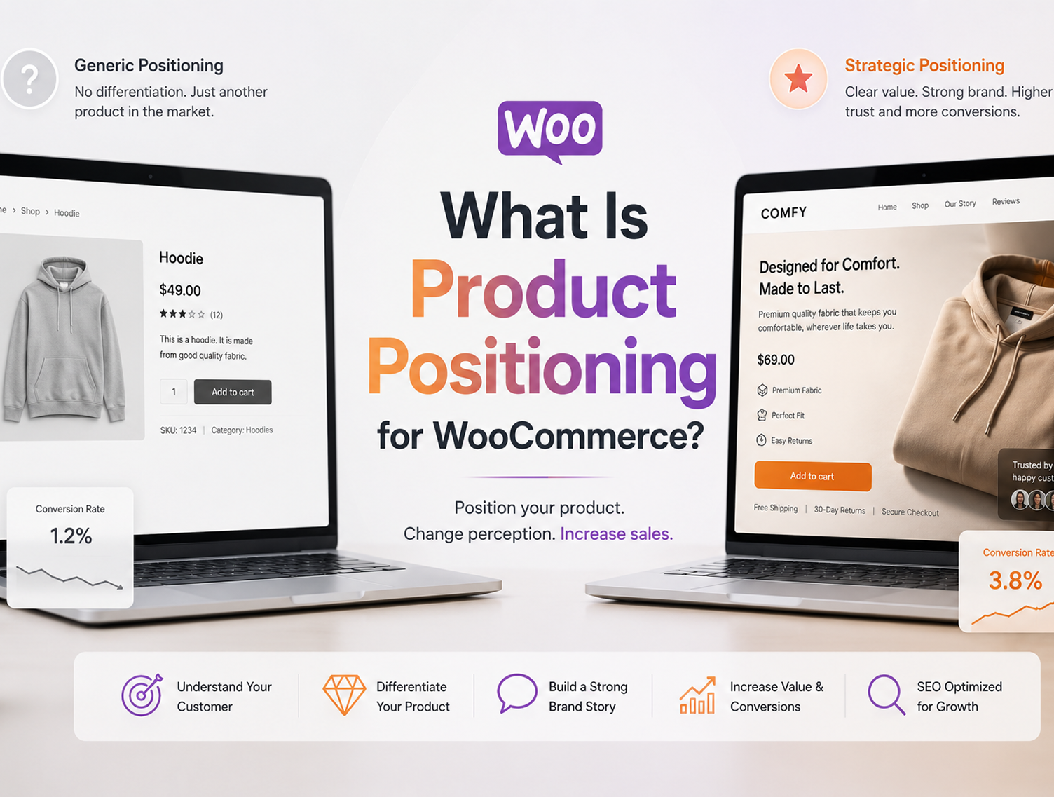 What Is Product Positioning for WooCommerce? (And How to Turn Commodity Products into Branded Offers)